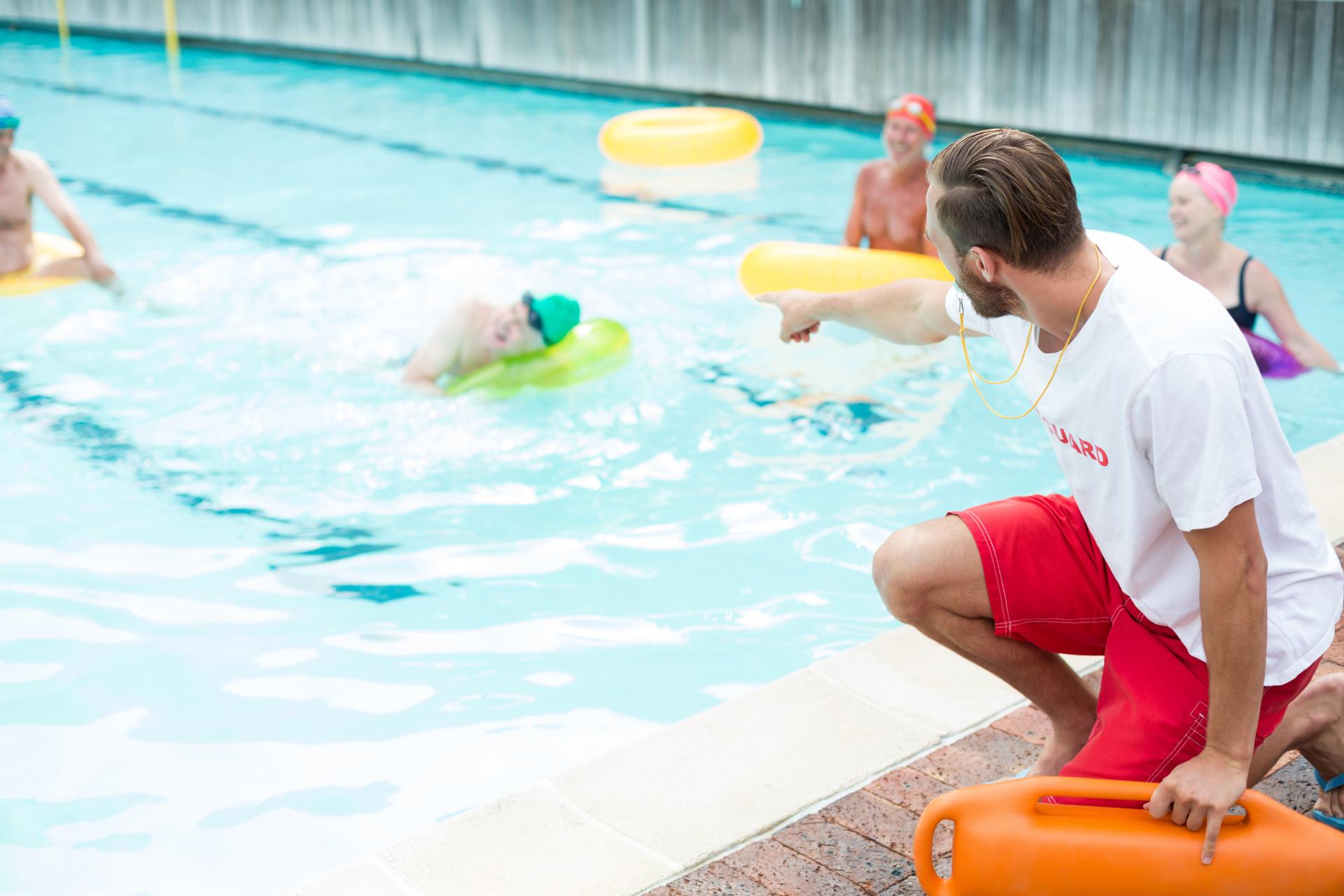 Training lifeguard