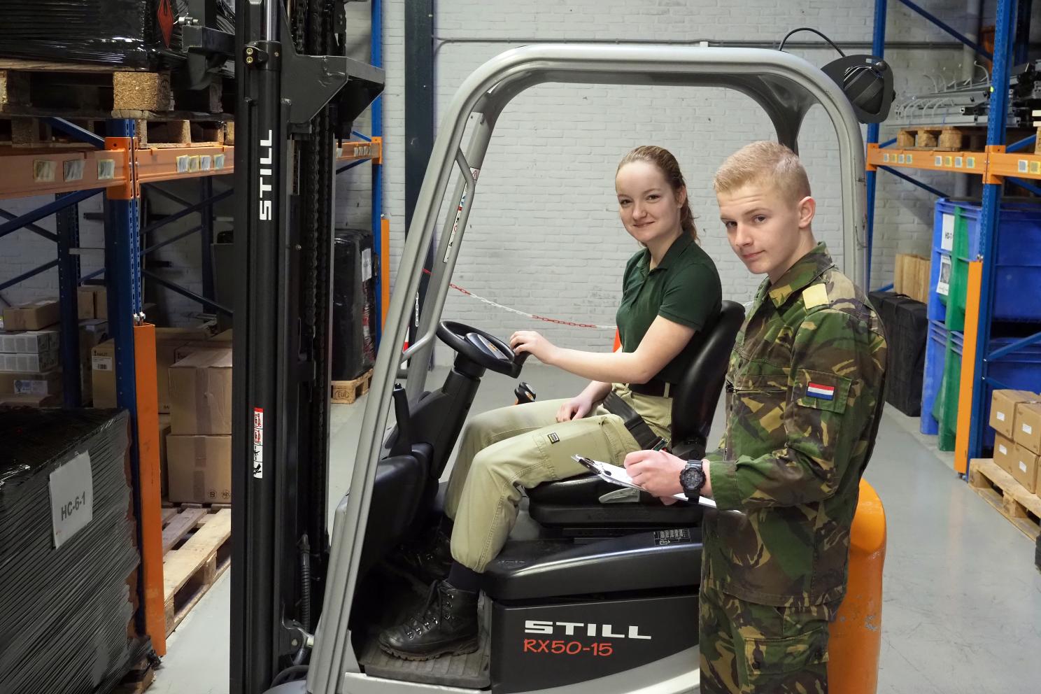 Student logistiek teamleider defensie