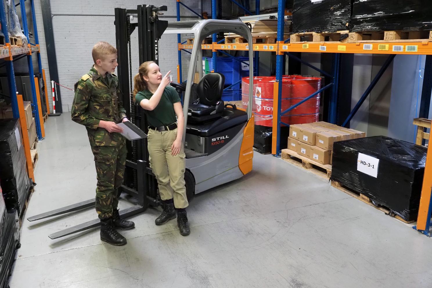 Student logistiek teamleider defensie