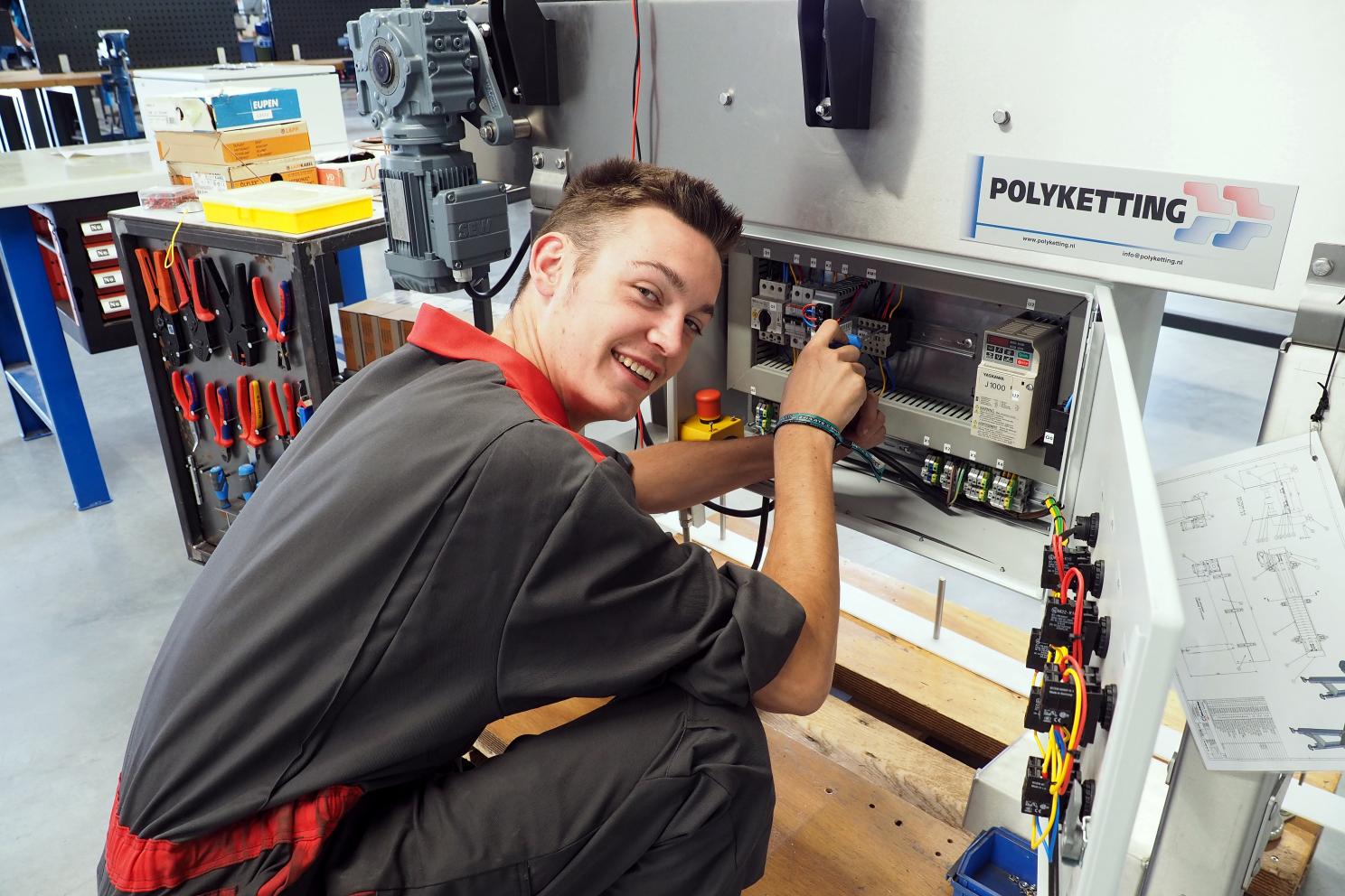 Student eerste monteur service en onderhoud werktuigbouw