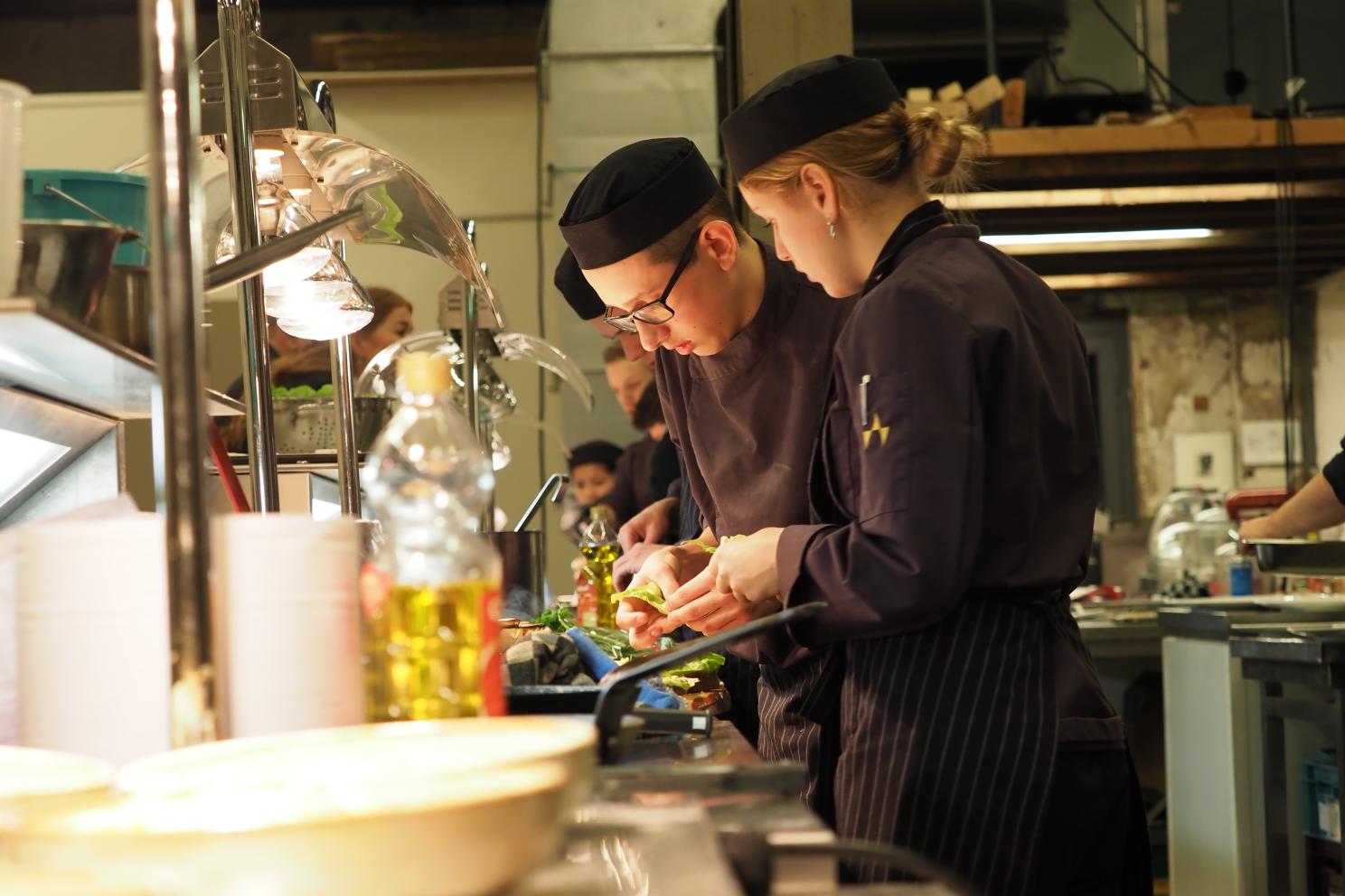 Student leidinggevende keuken