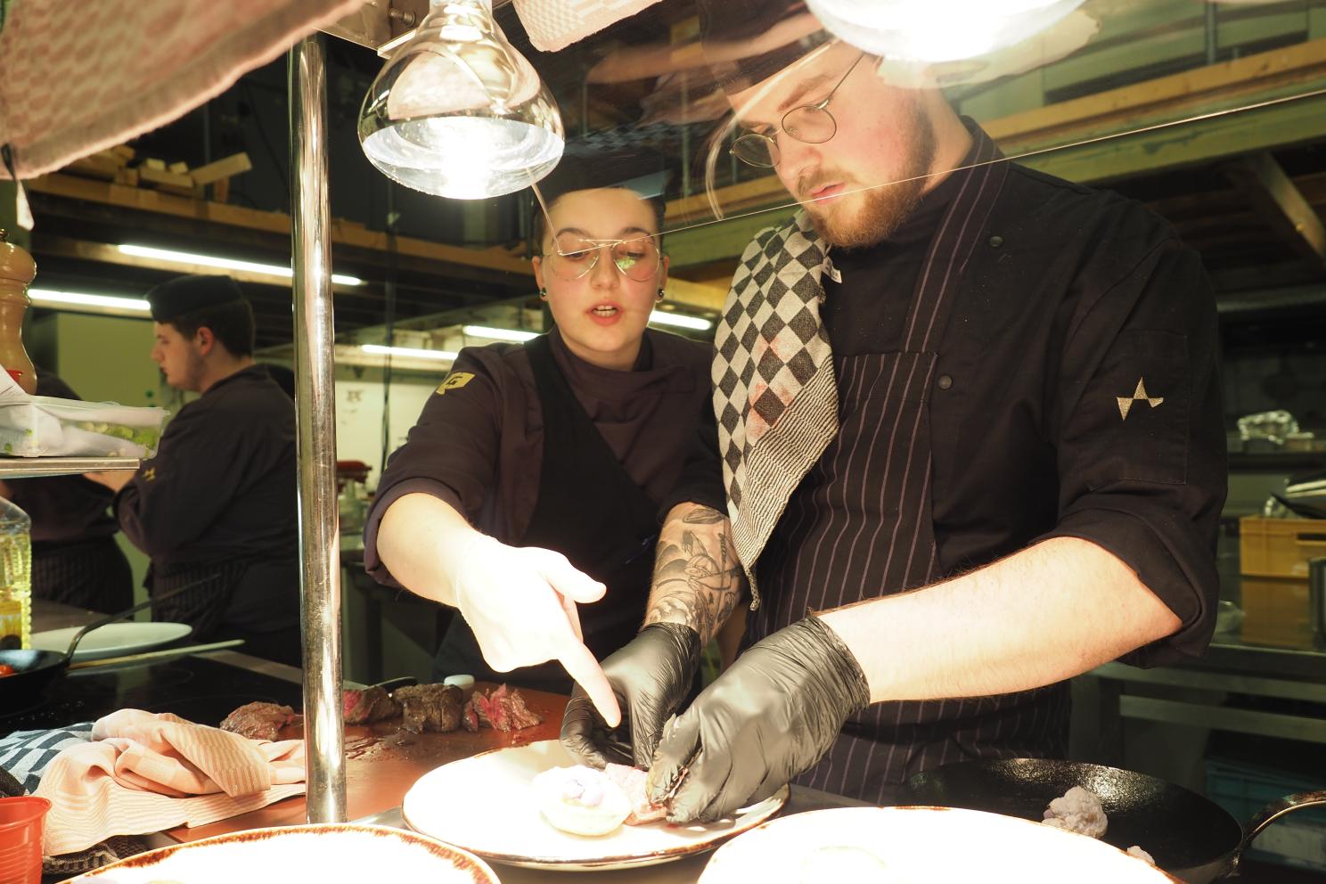 Student leidinggevende keuken