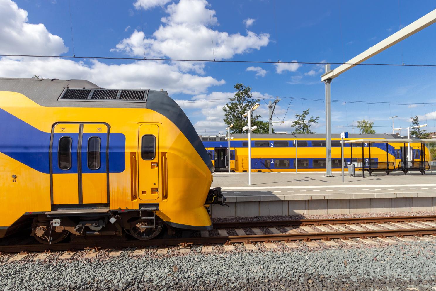 Trein openbaar vervoer